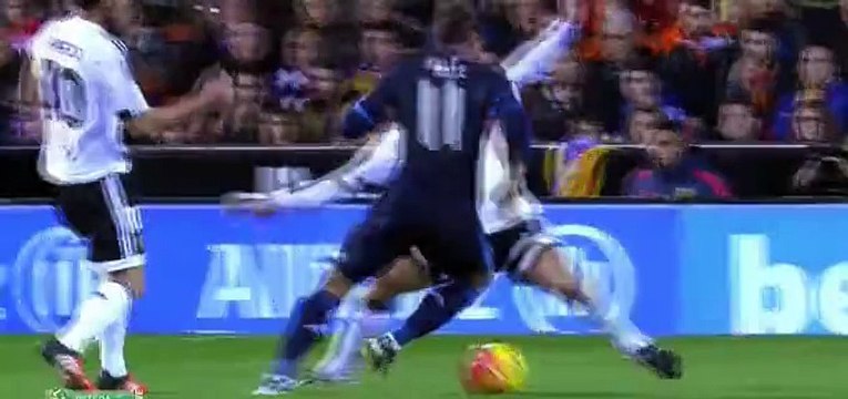 Parejo D. (Penalty) Goal - Valencia 1 - 1 Real Madrid - 03_01_2016