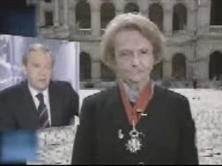 Geneviève de Galard en direct des Invalides