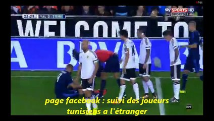 1st half : abdennour vs real madrid