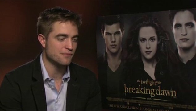 Robert Pattinson Interview The Twilight Saga: Breaking Dawn - Part 2