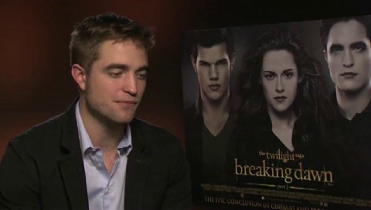 Robert Pattinson Interview -- The Twilight Saga: Breaking Dawn - Part 2