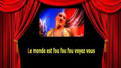 Karaoké Pauline Ester - Le monde est fou