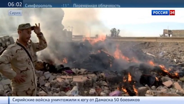 Правительственные войска Сирии вернули под свой контроль пригород Дамаска