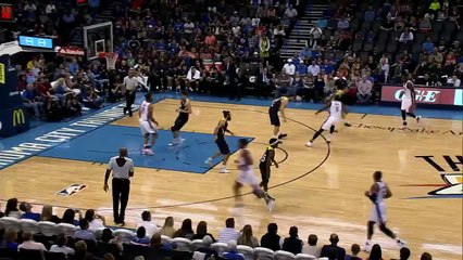 Kevin Durant Posterizes Jan Vesely | Fenerbahce Ulker vs Thunder | October 9, 2015 | NBA P