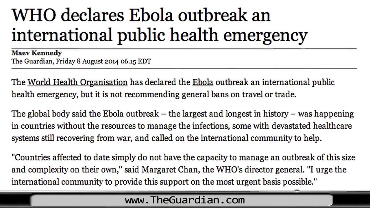 Ebola: A Global Outbreak? | @ConspiracyStuff