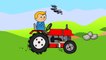 Traktorek -animacja dla dzieci Tractor Bajki dla dzieci.