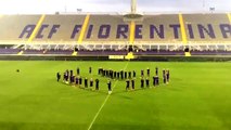 Fiorentina 7 bin taraftara antrenman yaptı!