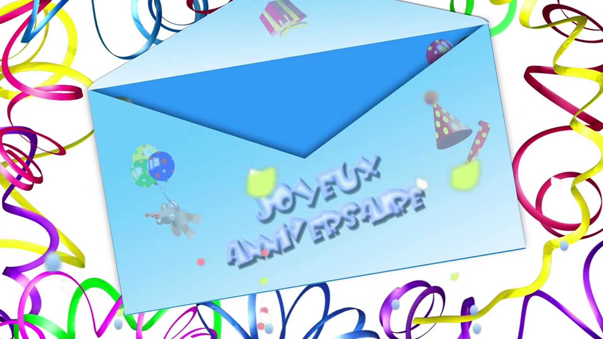 Nous Te Souhaitons Un Joyeux Anniversaire Geoffrey Gros Bisou Video Dailymotion
