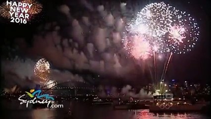2016 Midnight Fireworks: Sydney, Australia (Full Show HD)