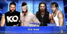 Roman Reigns & Dean Ambrose vs. Sheamus & Kevin Owens_ WWE SmackDown, 31 Dec, 2015