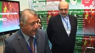 Federal Minister Ahsan Iqbal visiting ‪#‎CPEC‬ stall & others during ‪#‎GovernanceForum2015‬