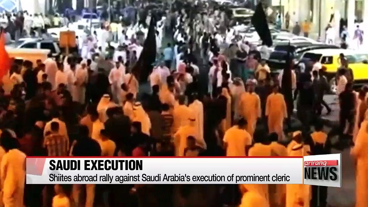 Shiites abroad rally against Saudi Arabia's execution of prominent cleric
