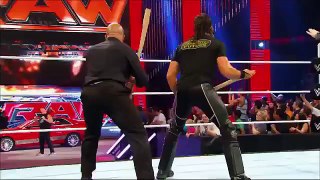 Brock Lesnar vs. Seth Rollins- The Road to Battleground- SmackDown, July 16, 2015