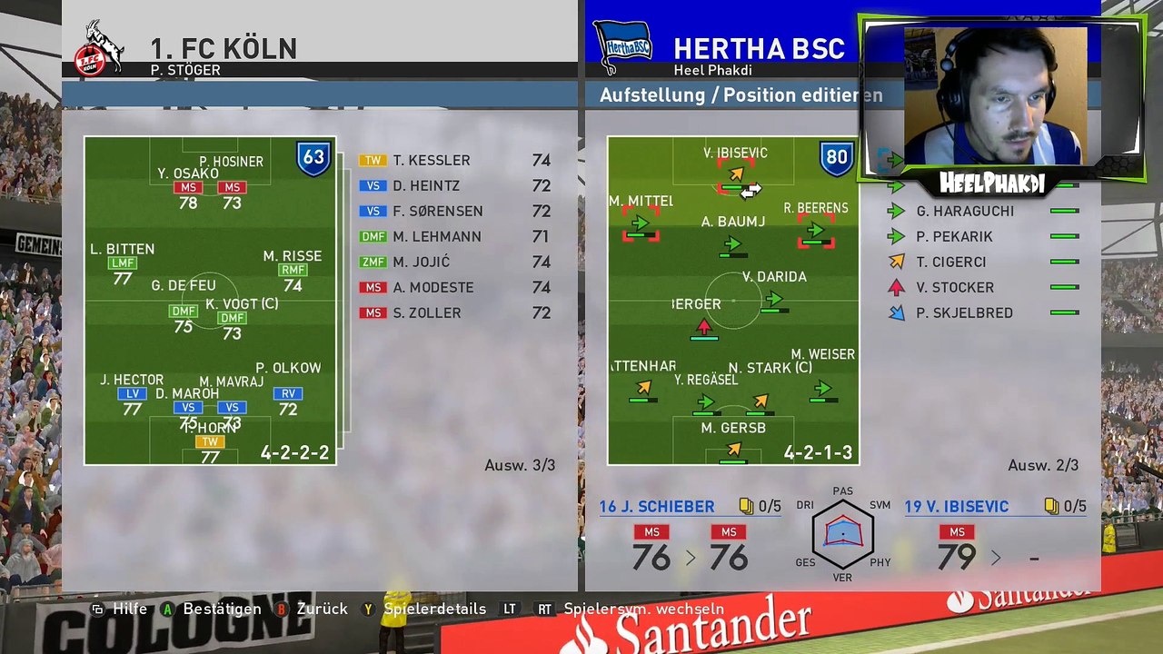 PES2016 #018 - Bundesliga - 1. FC Köln [FHD 60FPS]