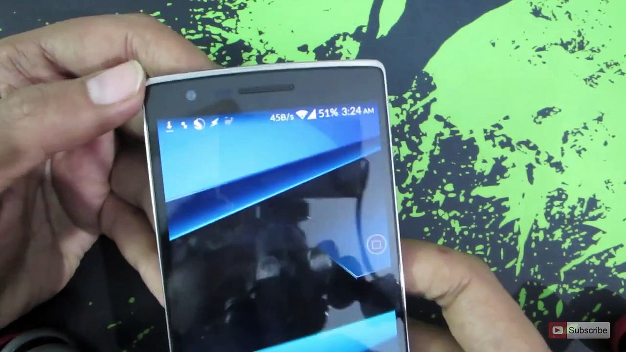 How to Display Data Usage on the Status bar (OnePlus One)