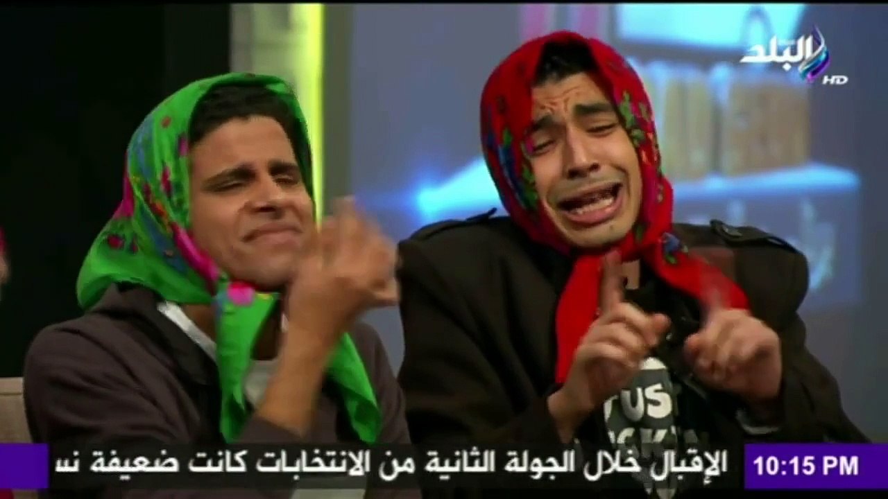 فيديو مسخرة السنين هتفصل ضحك ثنائي مسرح مصر في...