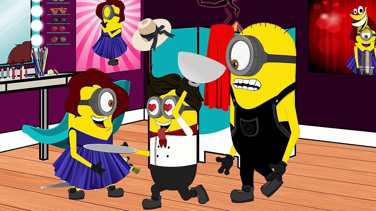 Minions How I Met Your Banana ~ Pop Star- Funny Cartoon [HD] 1080p