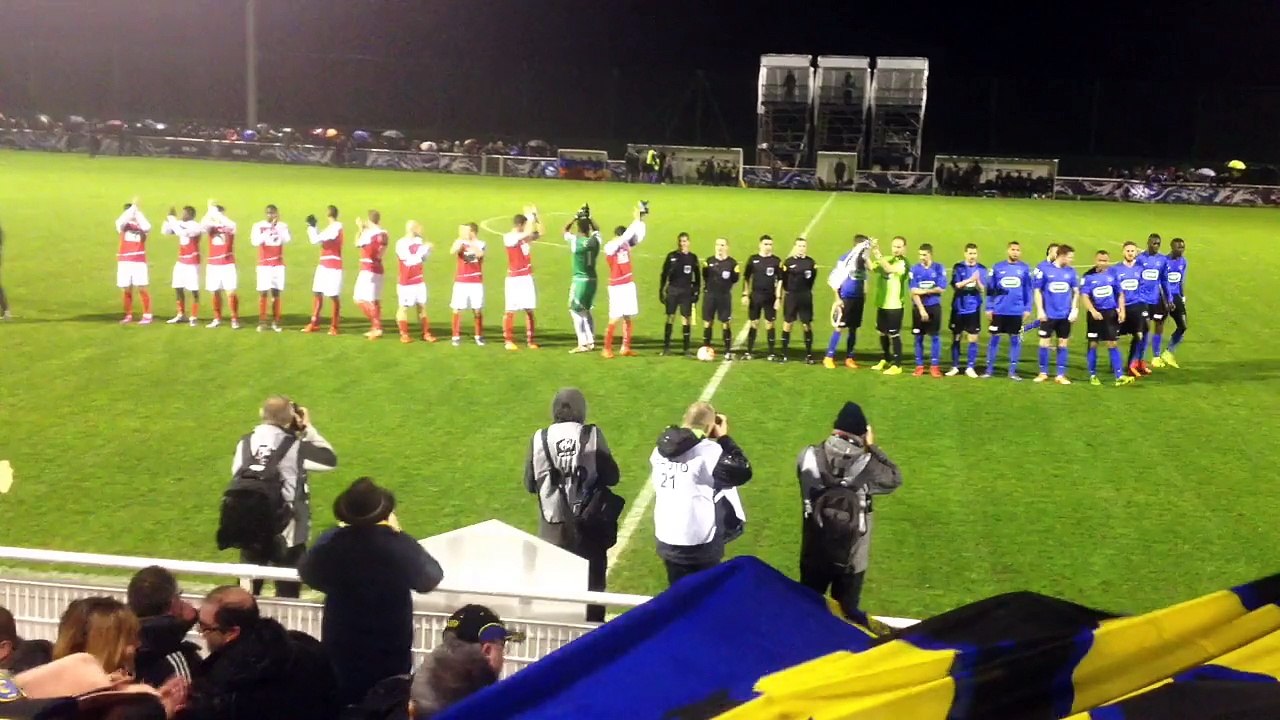 Coupe de France de football : Chambly - Reims