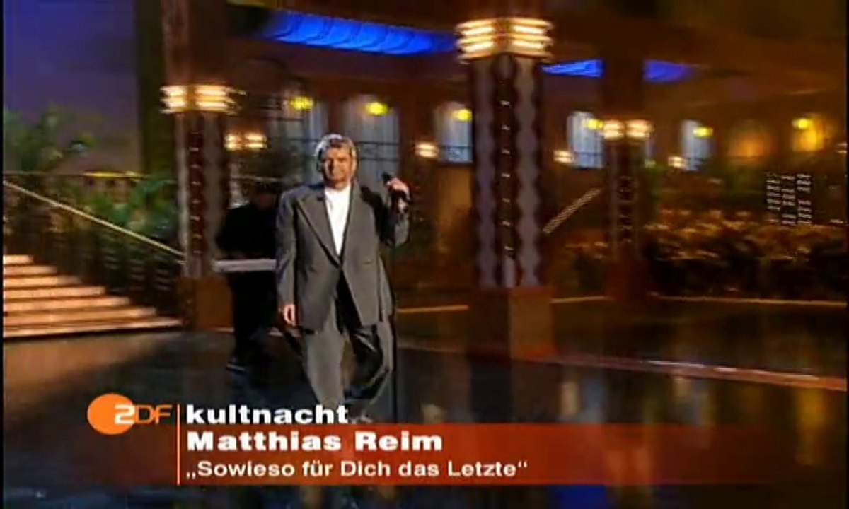 Matthias Reim - Ich bin doch sowieso für dich das Letzte 2006
