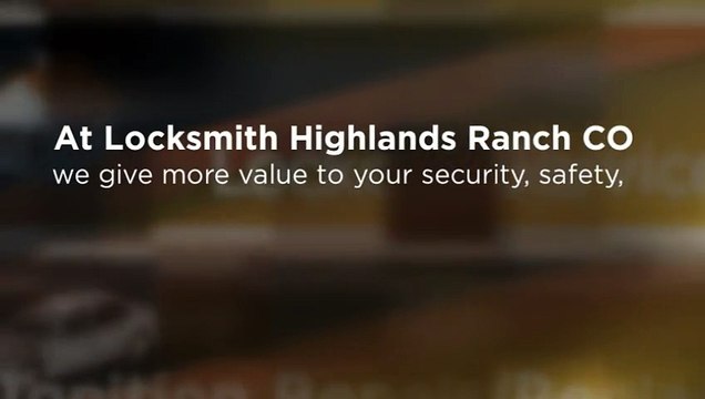 Highlands Ranch Locksmith