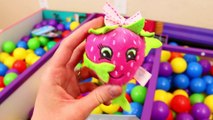 Ball Pit Challenge With Barbie Dollhouse   Surprise Eggs, Blind Bags, Surprise Toys Disney