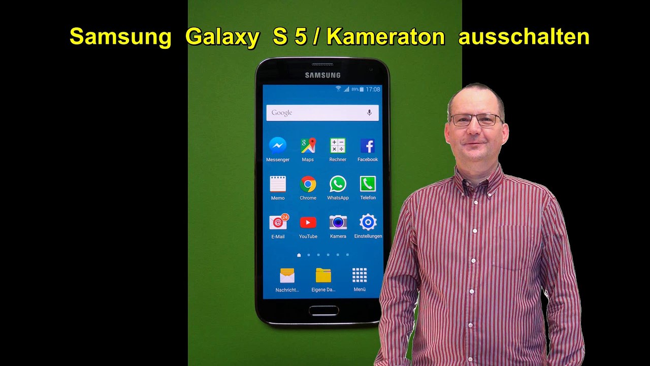 (K.M.) Samsung Galaxy S5 Kameraton aus / Samsung Galaxy S5 Kameraton ausschalten