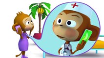 Childrens Songs Cartoons Five Little Monkeys! Kids Music & Nursery Rhymes