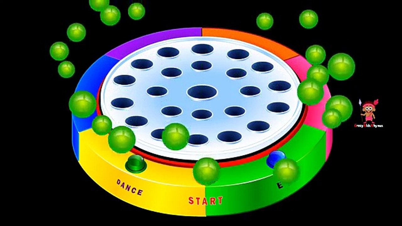 Colors for Children to Learn with Crazy Balls Machine - Colours for Kids to Learn - Learning Videos