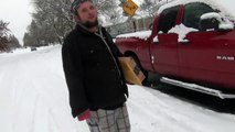 Package Thief Caught Red Handed Then Forced to Return Package by Shirtless Hero