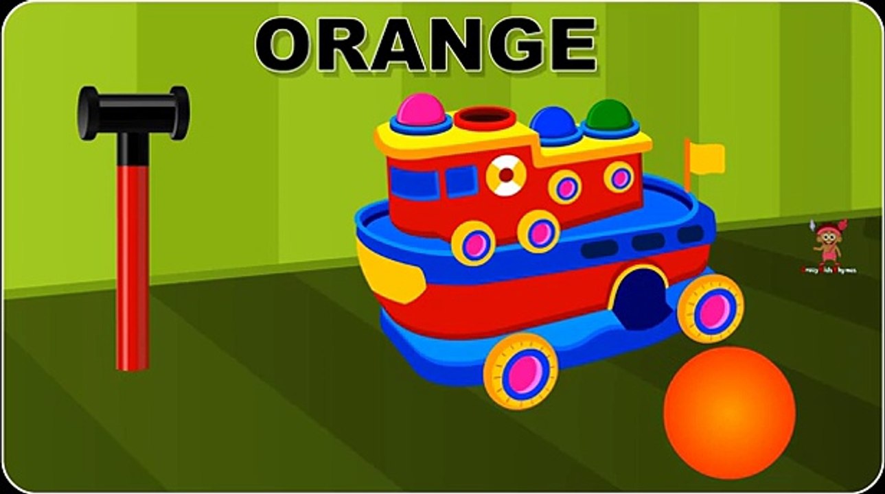 Learn Colors for Children and Kids with Colors Ship Toy _ Learning Colour Names by Crazy Kids Rhymes