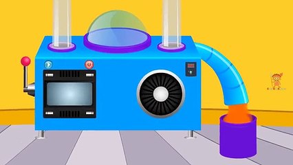 Learning Colors for Children Kids Preschoolers and Nursery Babies with Colors Making Machine