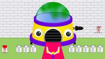 Colors for Children to Learn with Color Mixing Machine - Colours for Kids to Learn - Learning Videos