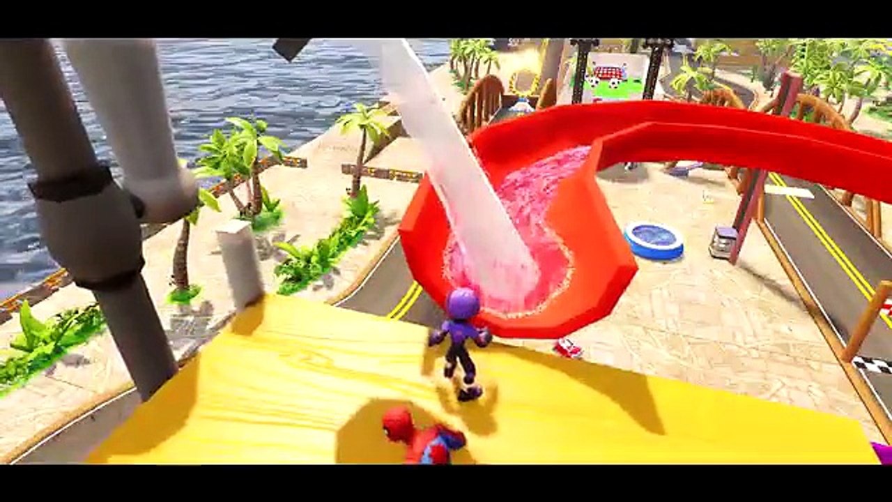 SPIDERMAN meets Big Hero 6' Heroes  BAYMAX and HIRO HAMADA! Children's Video!