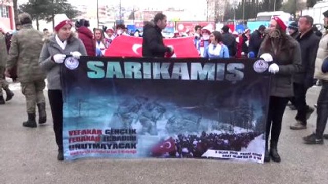 Sarıkamış Şehitleri Anılıyor