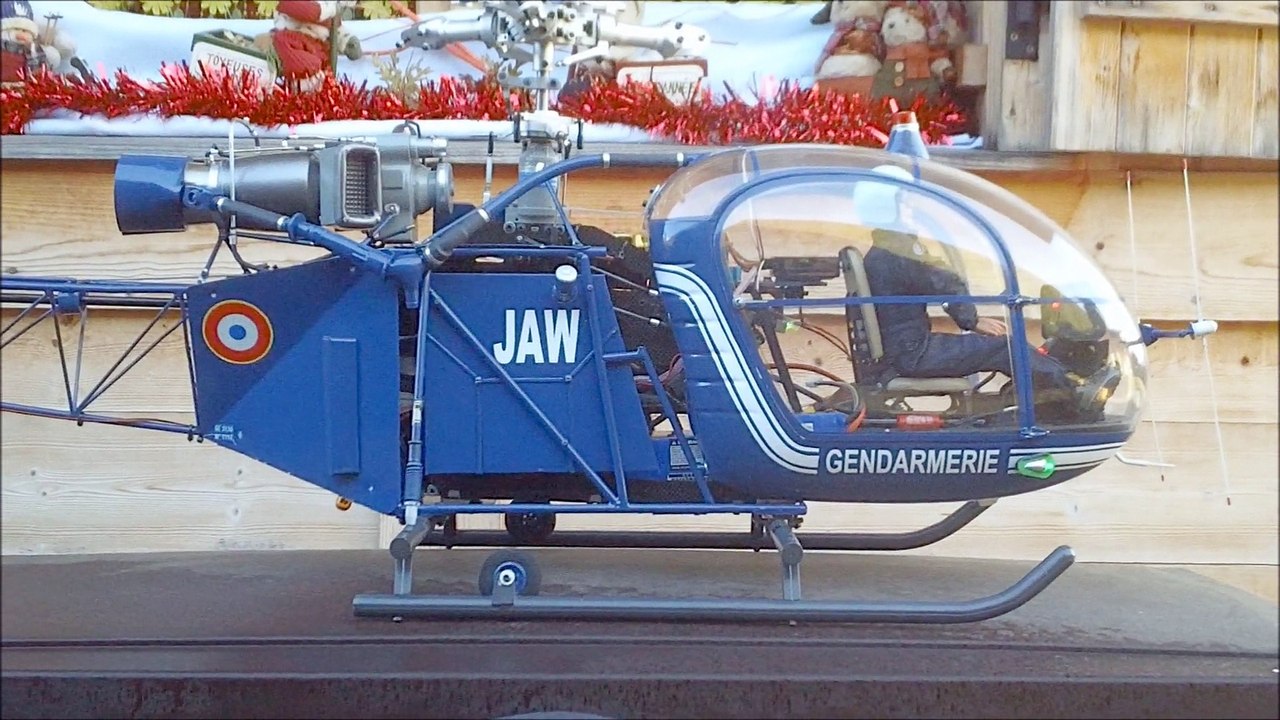 alouette JAW fin
