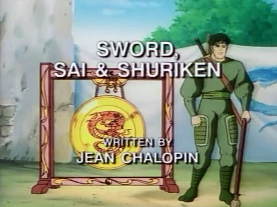 Conan the Adventurer S02E55 Sword Sai & Shuriken