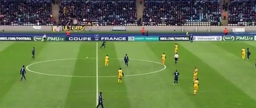 Zlatan Ibrahimovic Fantastic Chance - Wasquehal v. PSG 03.01.2016 HD