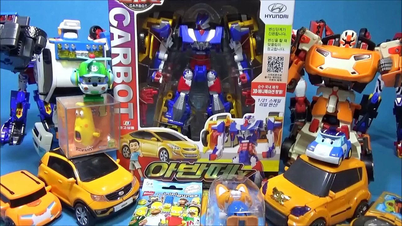 헬로카봇 Hello Carbot Avante Y & toys 아반떼 Y 또봇 제로 X 뽀로로 라바 레