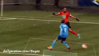 Waris M. (Pénalty) Goal - Lorient 1-0 Tours - 03-01-2016 -