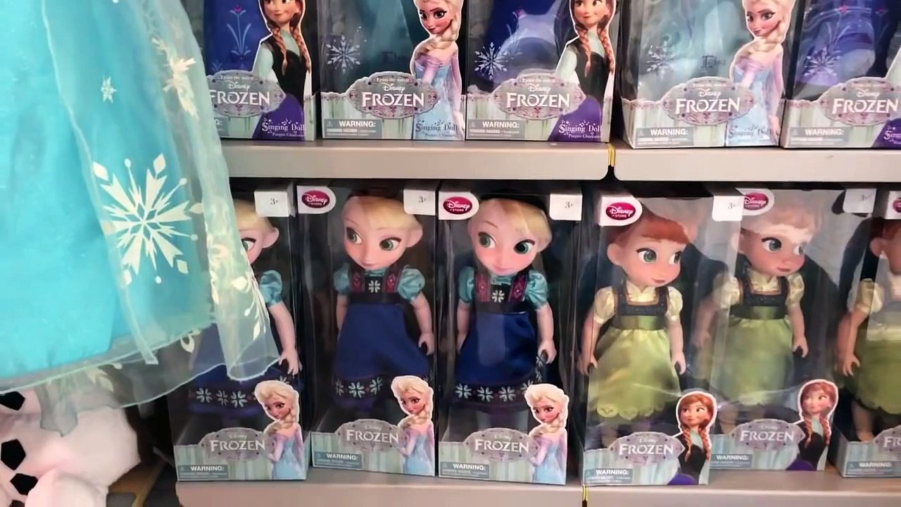 Disney Frozen Toys: Princess Anna, Princess Elsa, Olaf the Snowman, Doc and MORE at Disney store