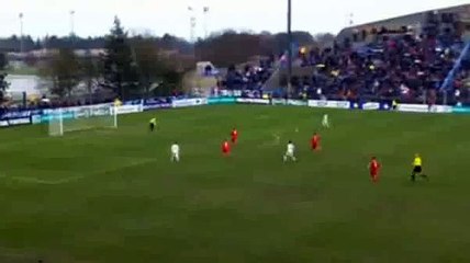 Claudio Beauvue Goal - Limoges 0 - 3 Olympique Lyon - 03.01.2016