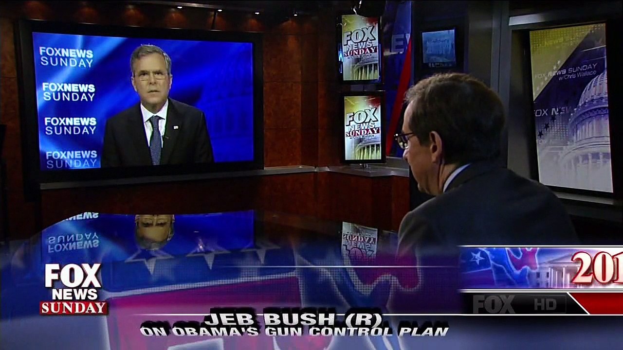 Jeb Bush agrees with Obama about guns
