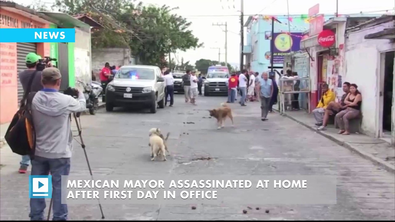 Mexican mayor assassinated at home after first day in office