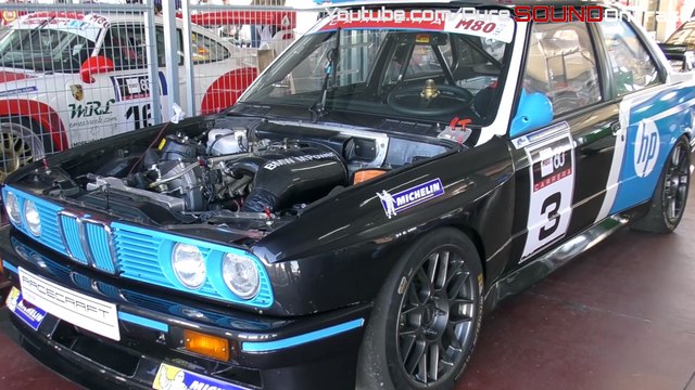 BMW M3 e30 Group A Race Car - Amazing car sound!