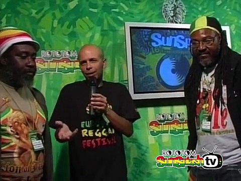 CHANNEL ONE interview @ Rototom Sunsplash 2009