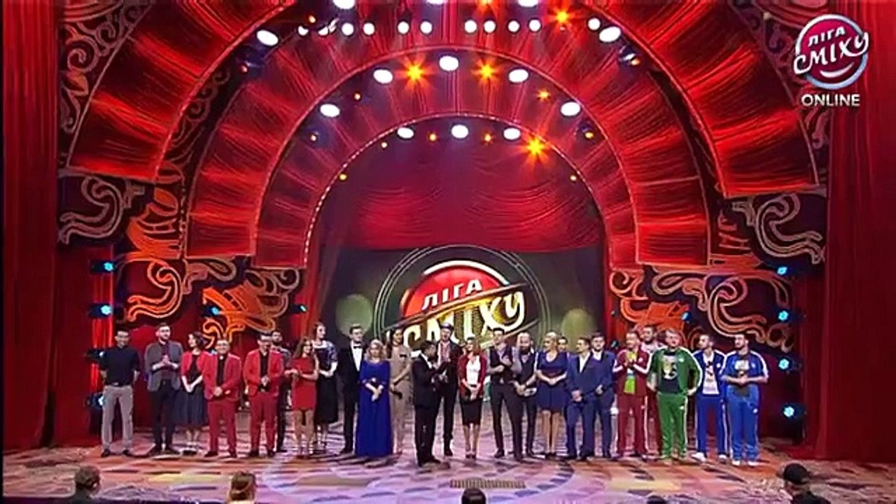 Представление команд и жюри - Лига Смеха, финал 02.01.2016