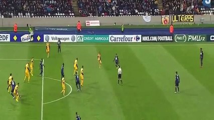 Zlatan Ibrahimovic Goal - Wasquehal vs PSG 0 1 France - Cup 2016 HD