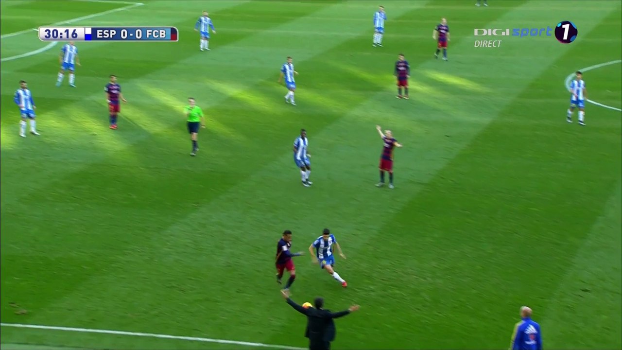 Luis Enrique rabona - Espanyol vs. Barça