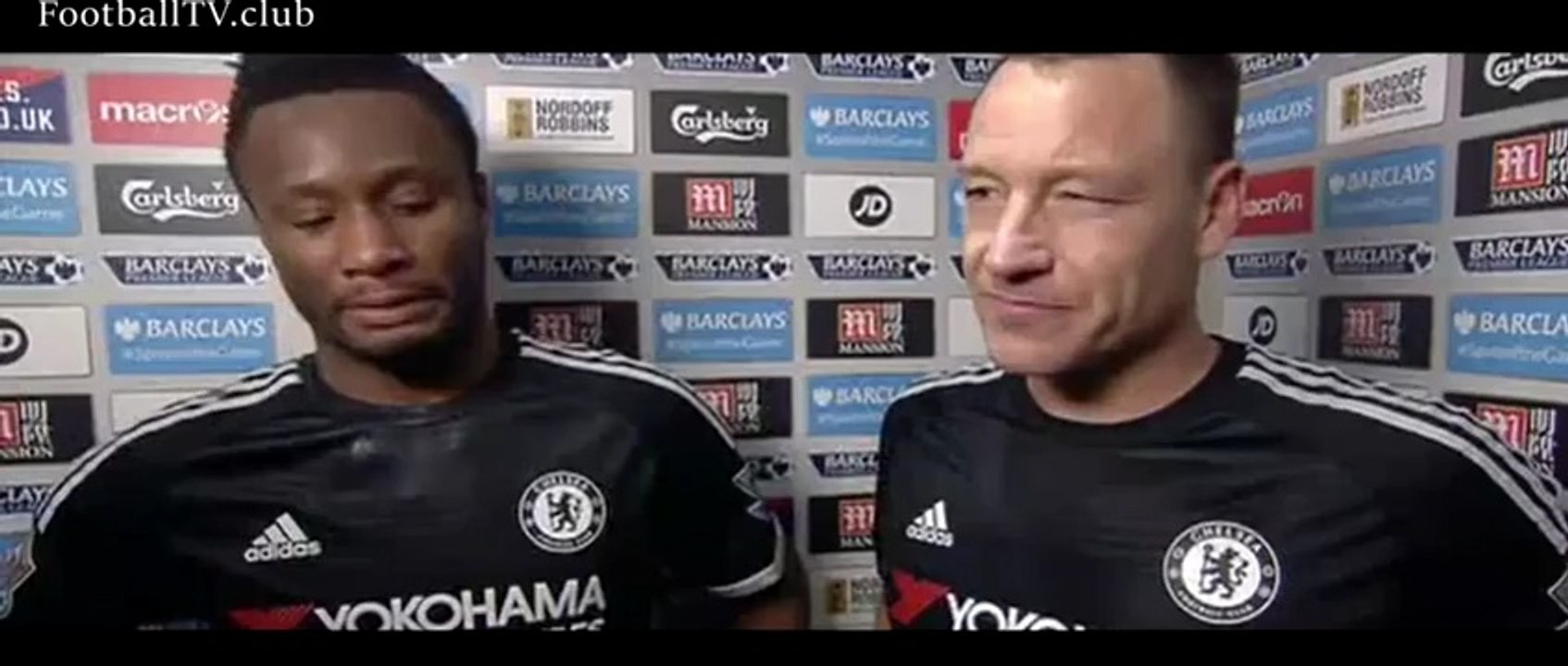 Crystal Palace vs Chelsea 0 : 3 - John Terry & John Obi Mikel post-match interview