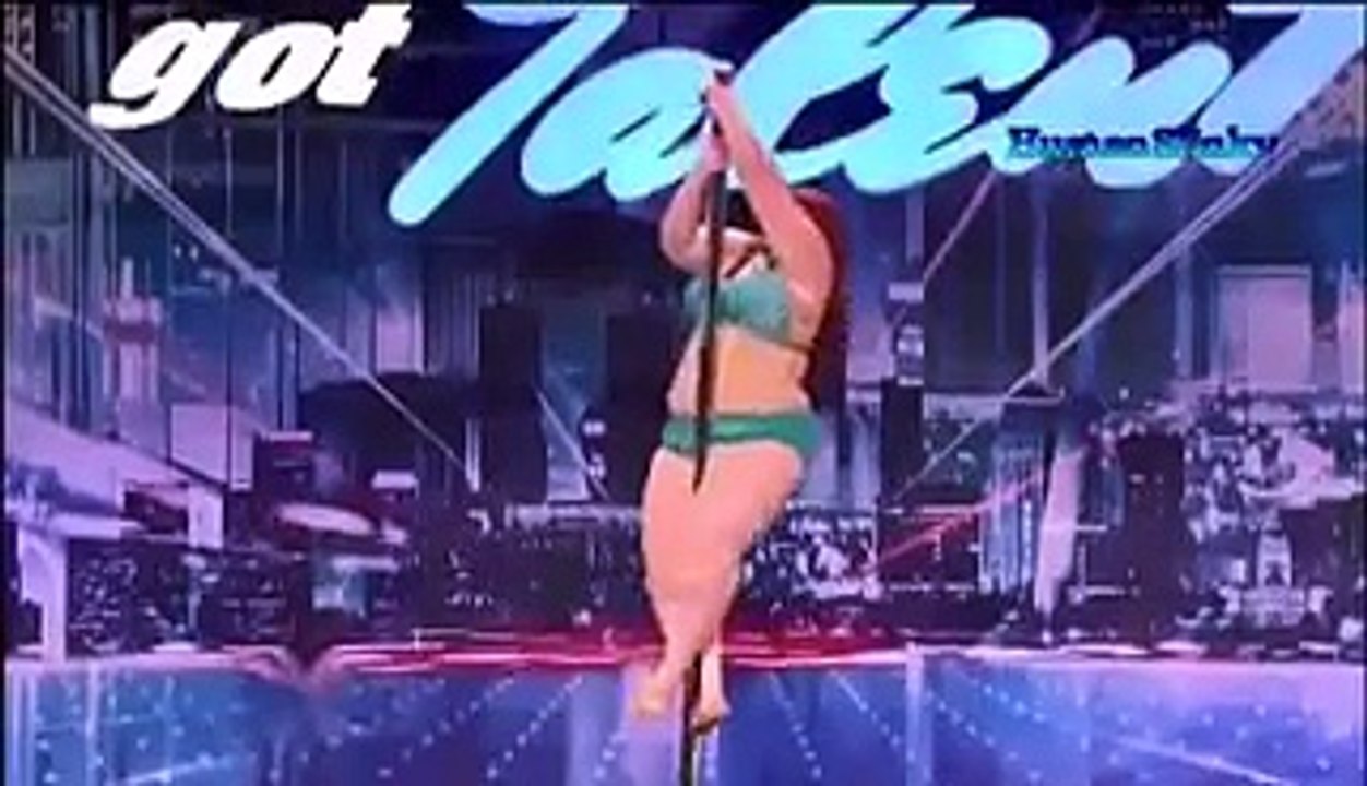 Omg Fat Woman On The Pole
